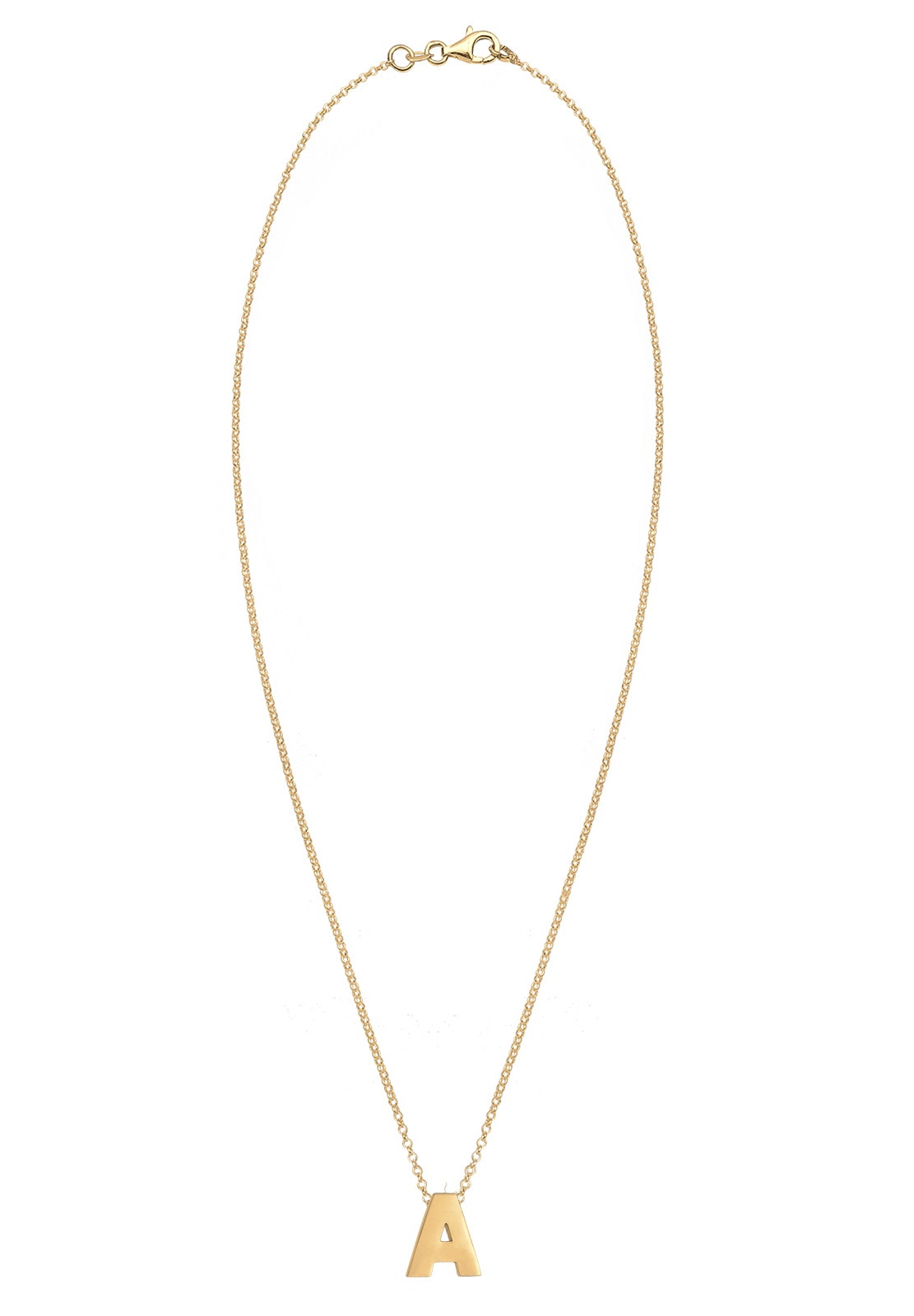 Elli Femme Pendentif Lettre A Initiale - (925/1000) Argent