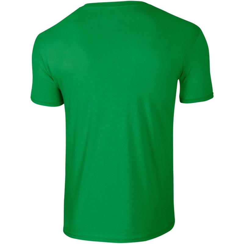  Basis blød kortærmet T-shirt 100% bomuld med tyk bomuld Gildan