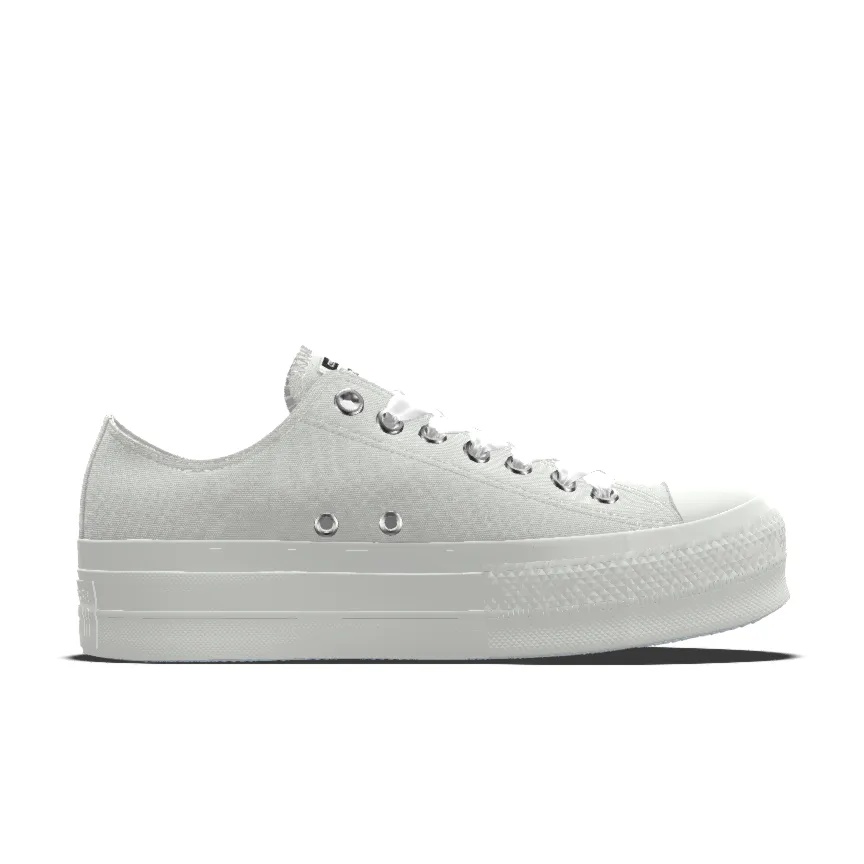 Custom Chuck Taylor All Star Lift Platform Premium Wedding By You