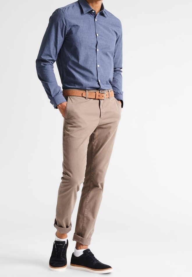 Camicia elegante Pier One - blu
