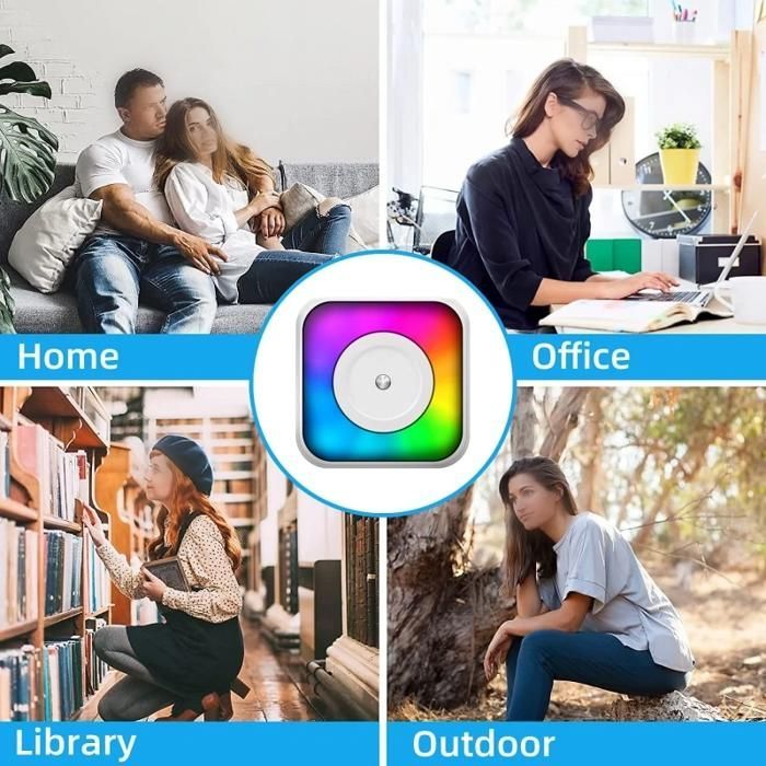 Imprimante thermique, Bluetooth, facile à utiliser, hautement compatible, portable, blanc