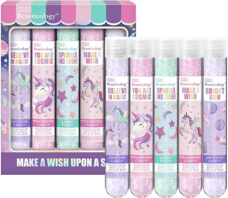 Baylis & Harding Beauticology Cosmic Bath Salts in een geschenkverpakking