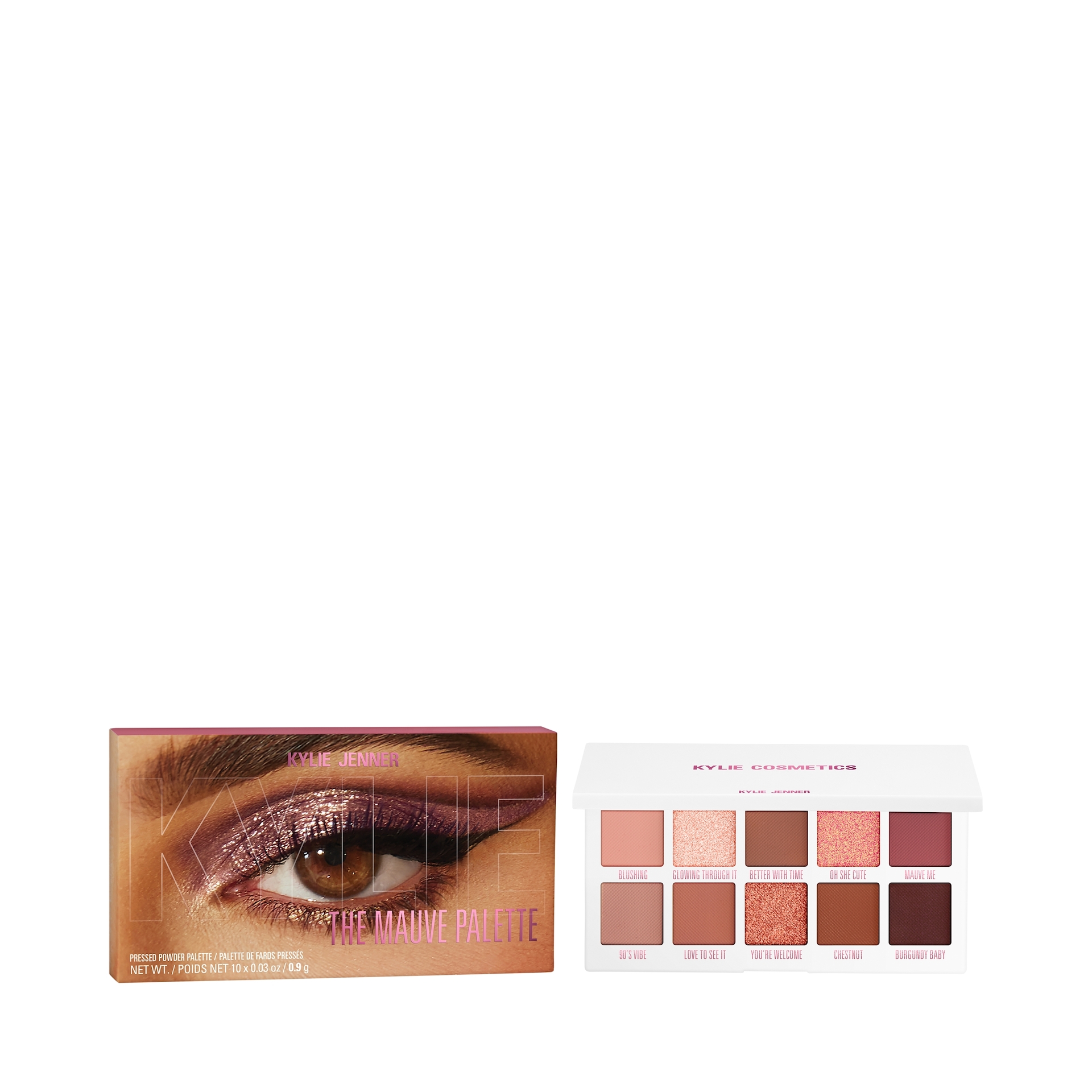 Paleta prešanog pudera u prahu boje Mauve - Kylie By Kylie Jenner