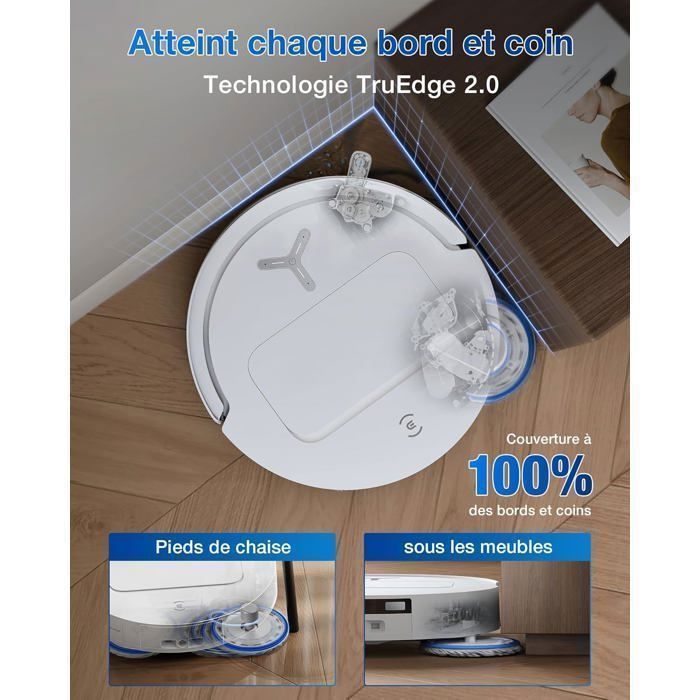 Aspirador robô Ecovacs Deebot T50 Pro Omni Gen 2 21000Pa