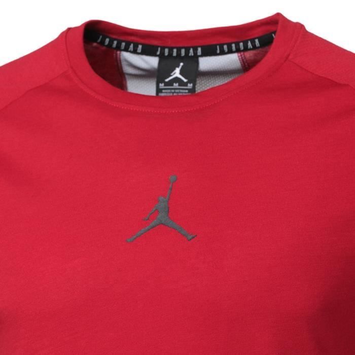 NIKE Herr 23 Alpha Dry SS Baskettröja - Röd