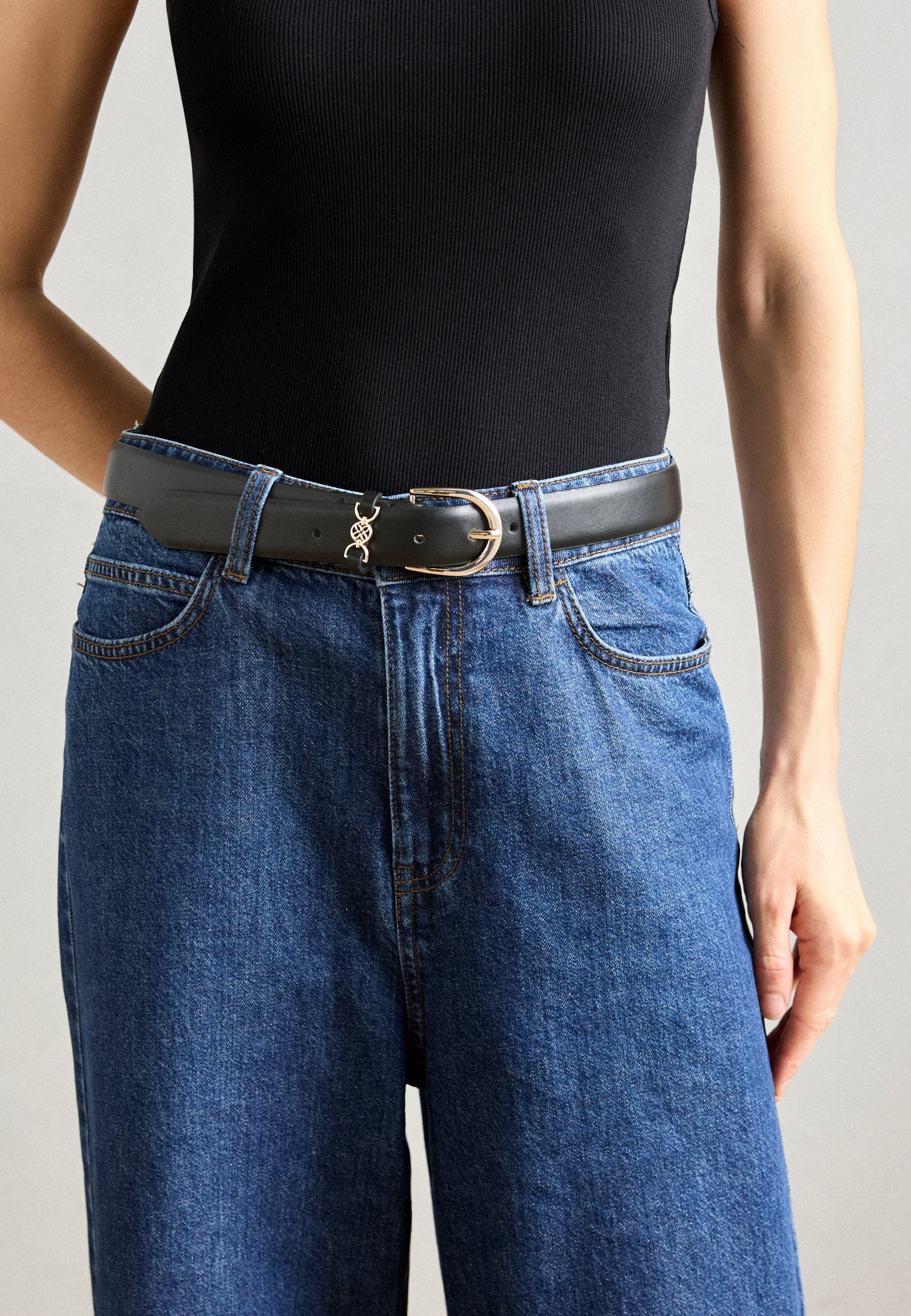 Anna Field riem - zwart