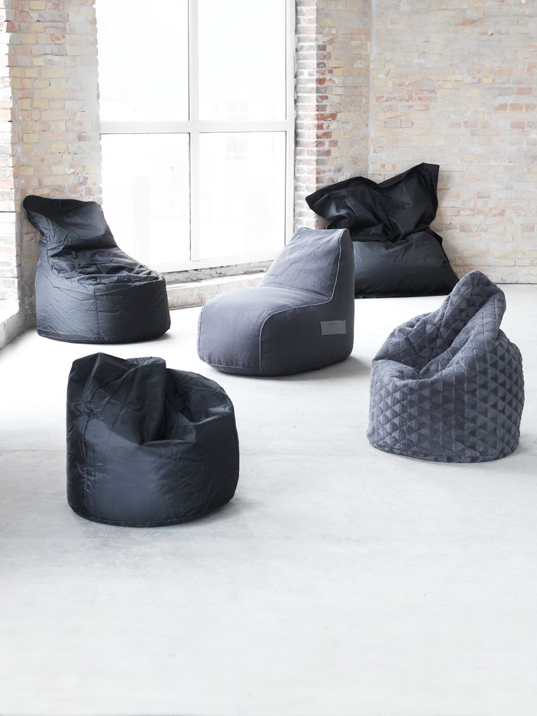 SNEKKERSTEN SNEKKERSTEN pouffe stolica 60x90x60 siva