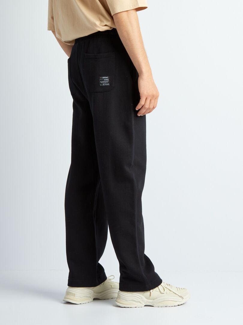 Pantalones deportivos tipo jogger - NEGRO