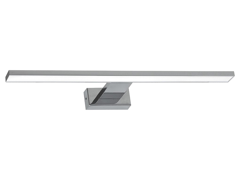 Kinkiet łazienkowy Shine LED metalowy srebrny