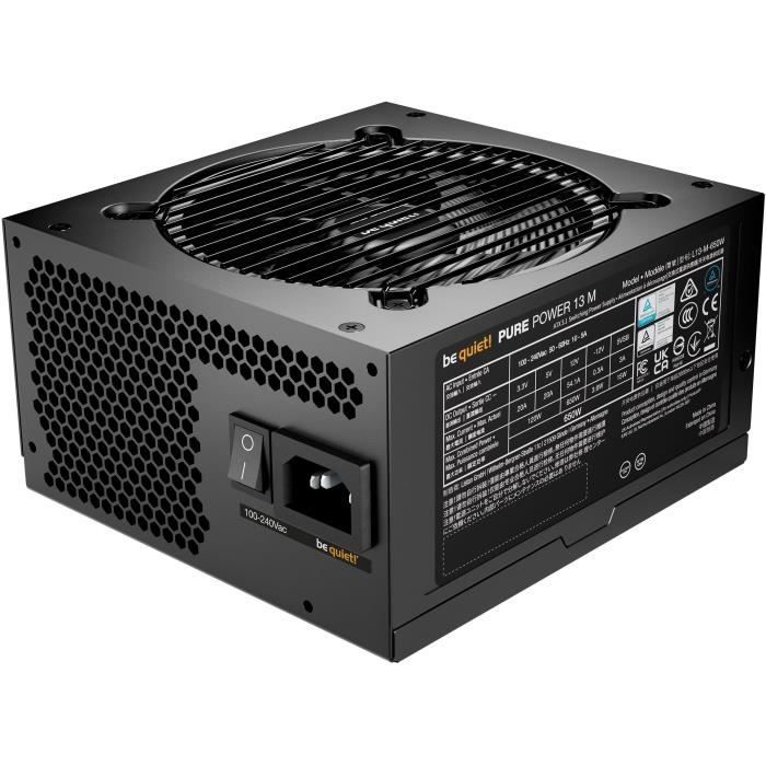 BE QUIET! - Pure Power 13 M - Fonte de alimentação para PC - 650 W