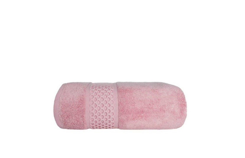 Ręcznik Rete 70x140 różowy frotte 650 g/m2 bawełniany