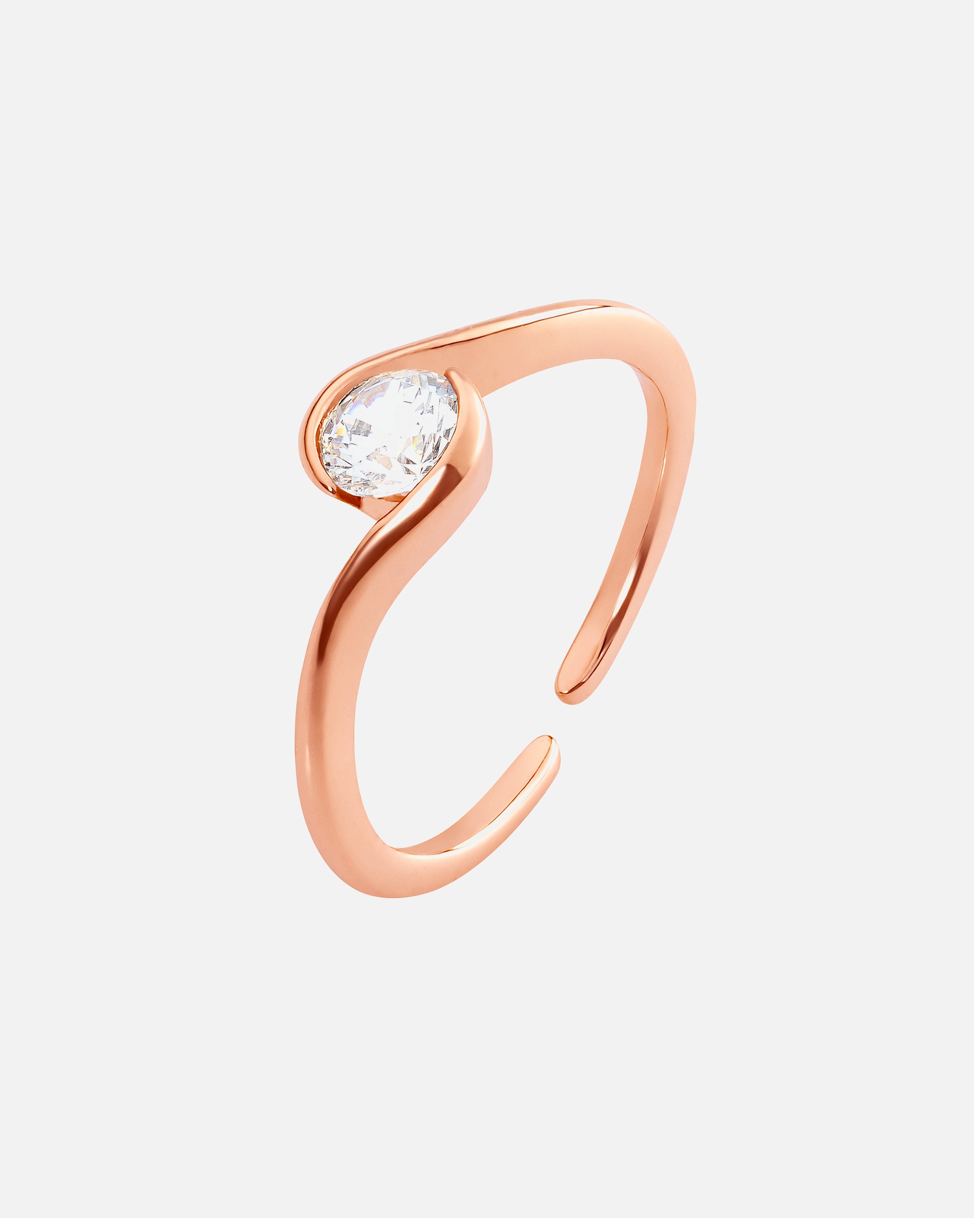 Heideman Bague Blix couleur or rose