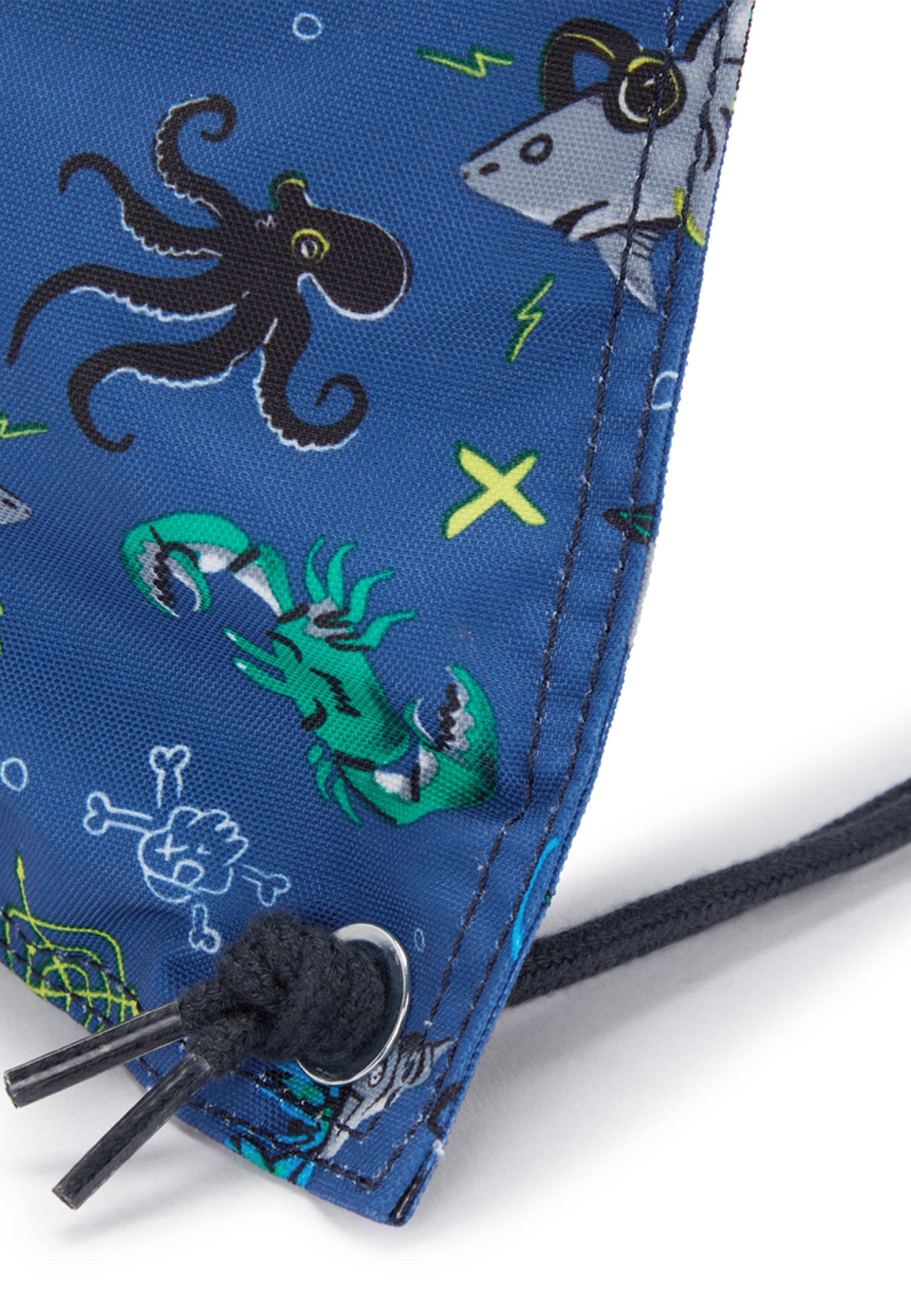 Kipling SUPERTABOO - Sportovní taška se stahovací šňůrkou - black