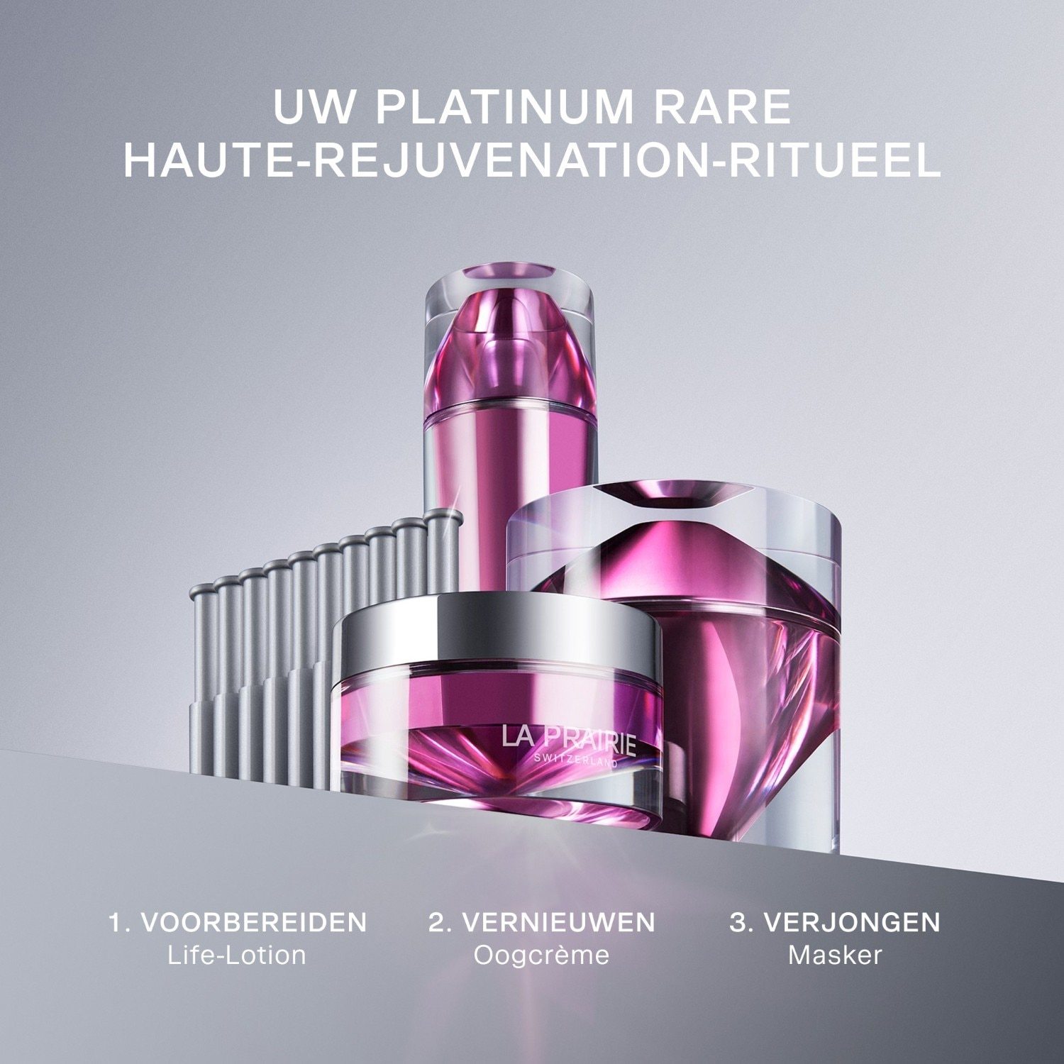 La Prairie maska protiv starenja Platinum Rare maska za pomlađivanje - 42 g