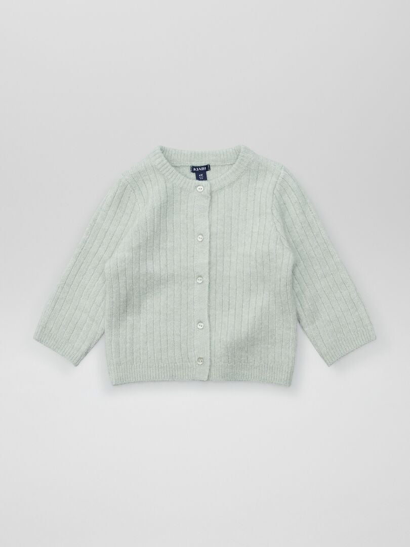5-delige 'Welkom Baby' geboortedoos - Unisex - Celadongroen