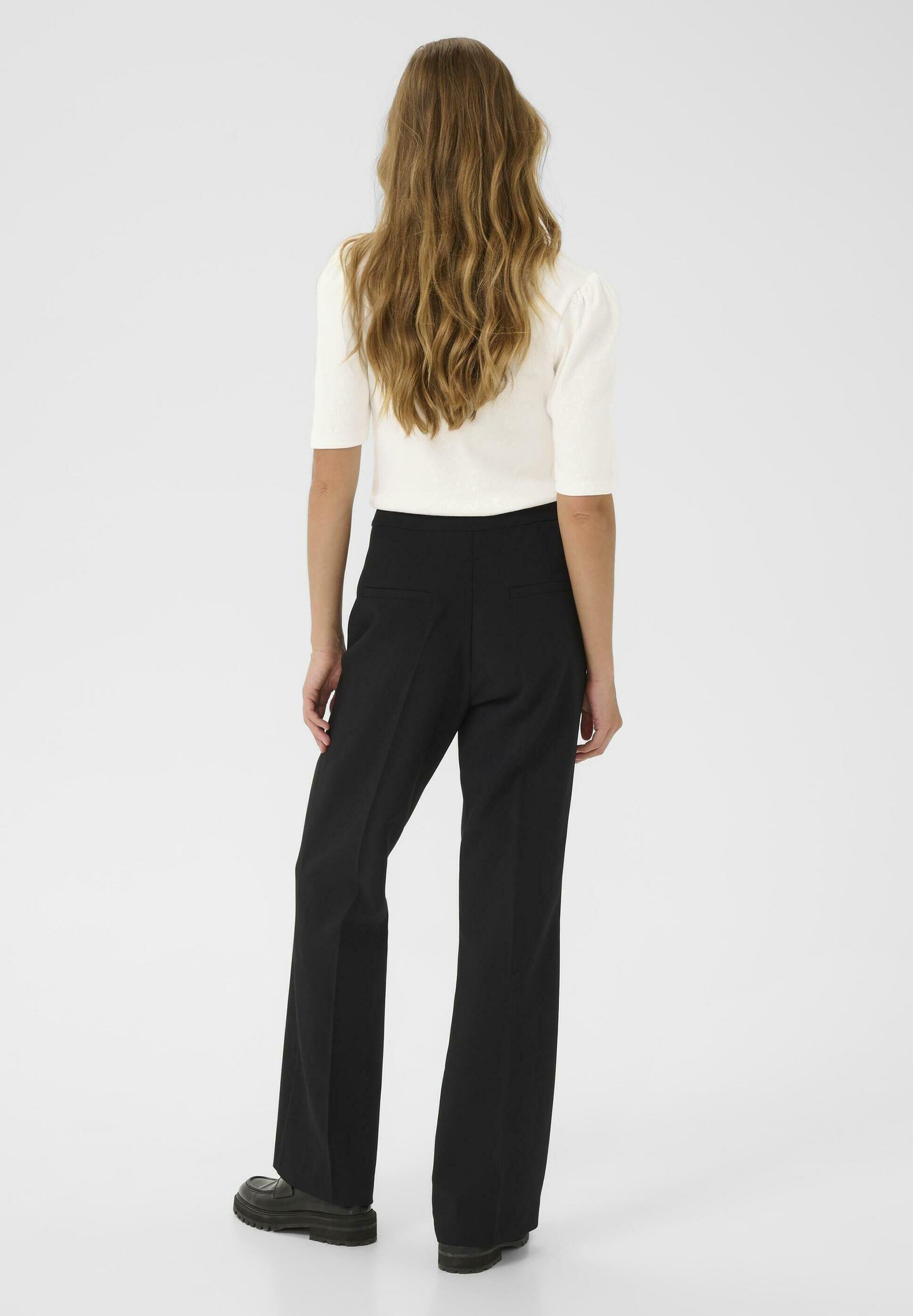 Kaffe CARLA - T-shirt basic - gesso