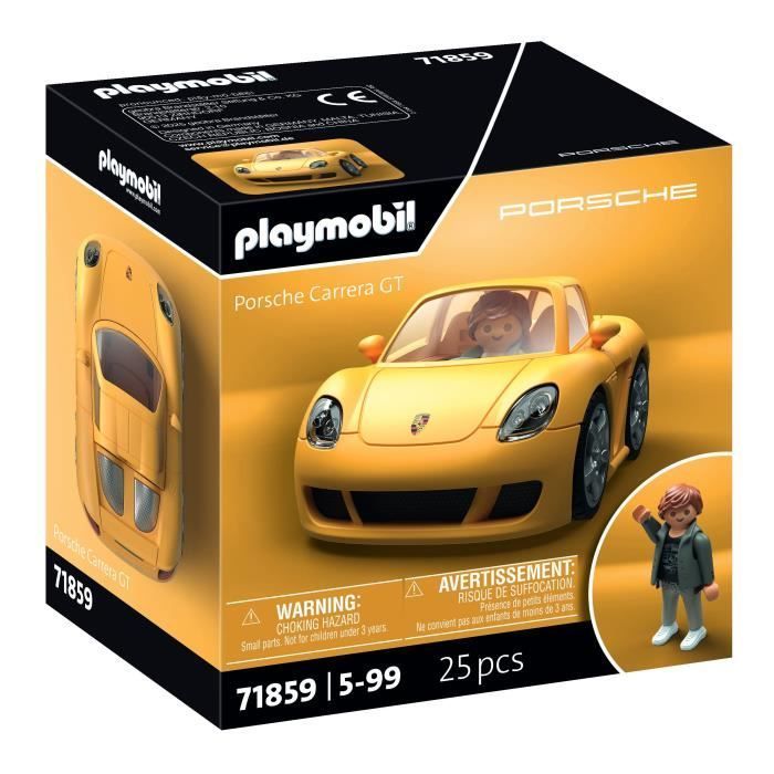 Playmobil 71859 Porsche Carrera GT, Playmobil Icon Cars, Auto Classiche, 25 pezzi, Bambini, Età 14+