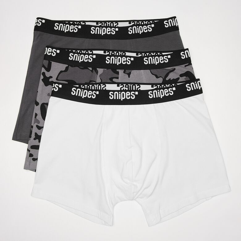 Multipack boxershorts met zwarte tape (3 stuks)