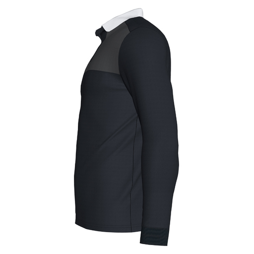  Tricou polo cu mânecă lungă Joma Winner II, negru, antracit