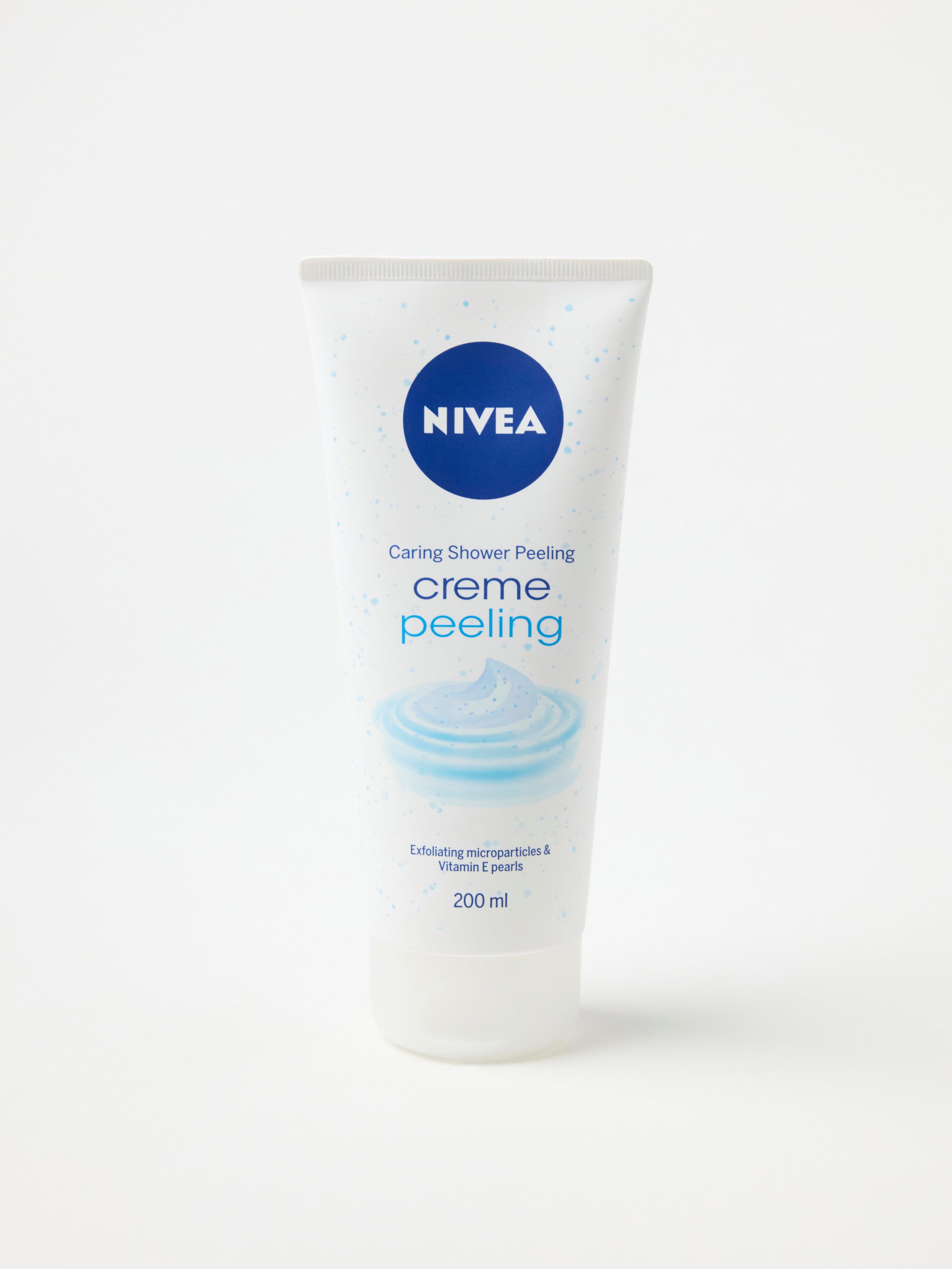 NIVEA Creme Peeling Shower bez barvy