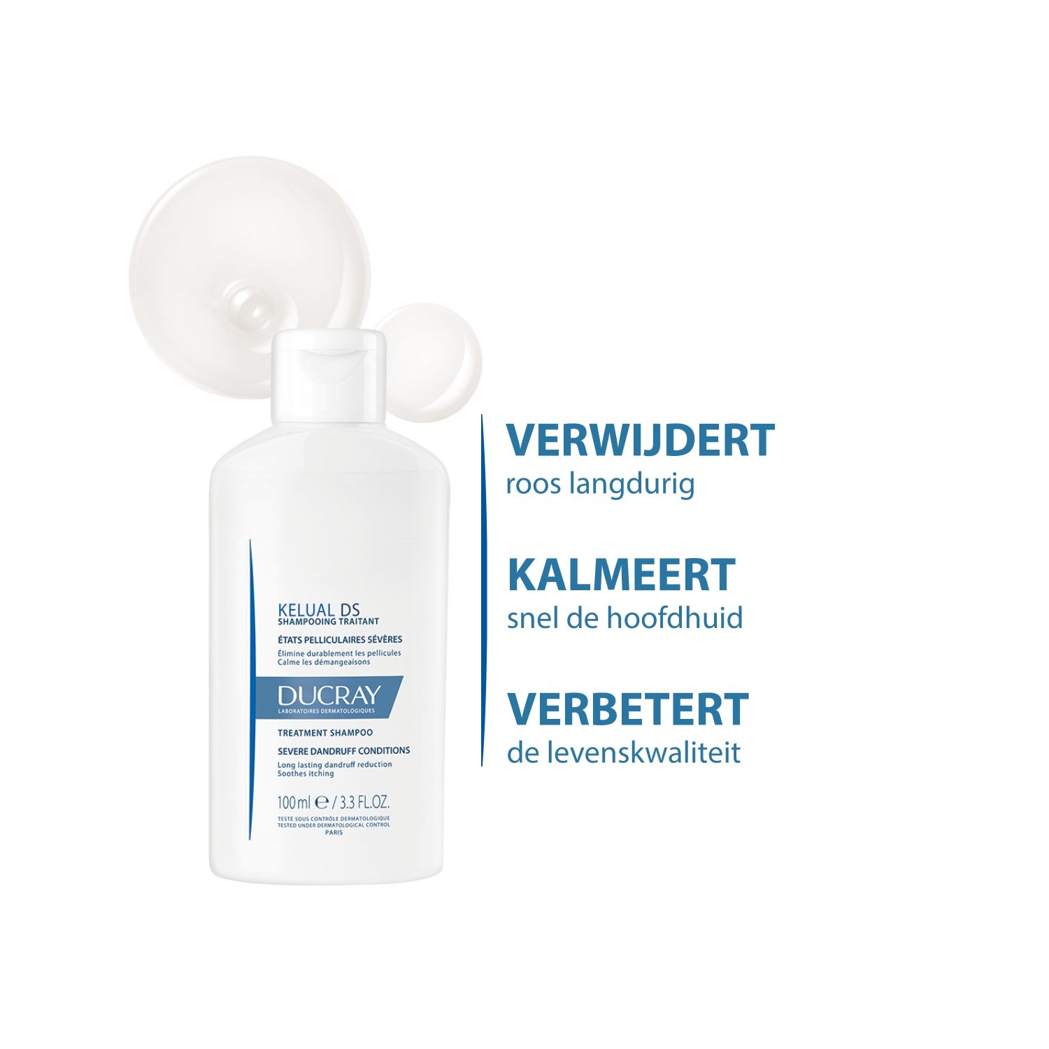 Ducray šampón na vlasy KELUAL DS Treatment Shampoo - 100 ml