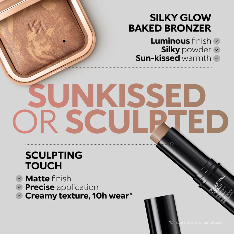 Kontúrovacia ceruzka KIKO Milano Sculpting Touch s matným povrchom