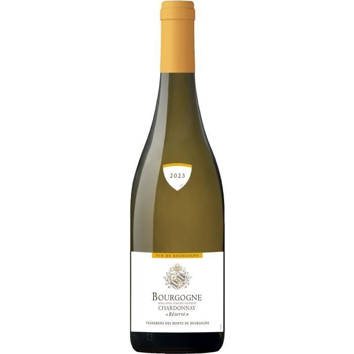 Vignerons des Monts de Bourgogne 2023 Bourgogne Chardonnay Réserve - Vino Blanco Borgoña