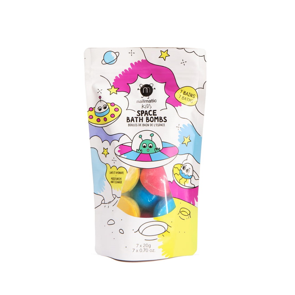 Bombes de bain spatiales Nailmatic pour enfants