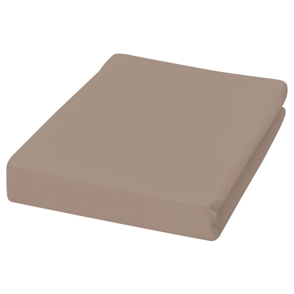 Jersey hoeslaken, 90-100 x 200 cm, beige