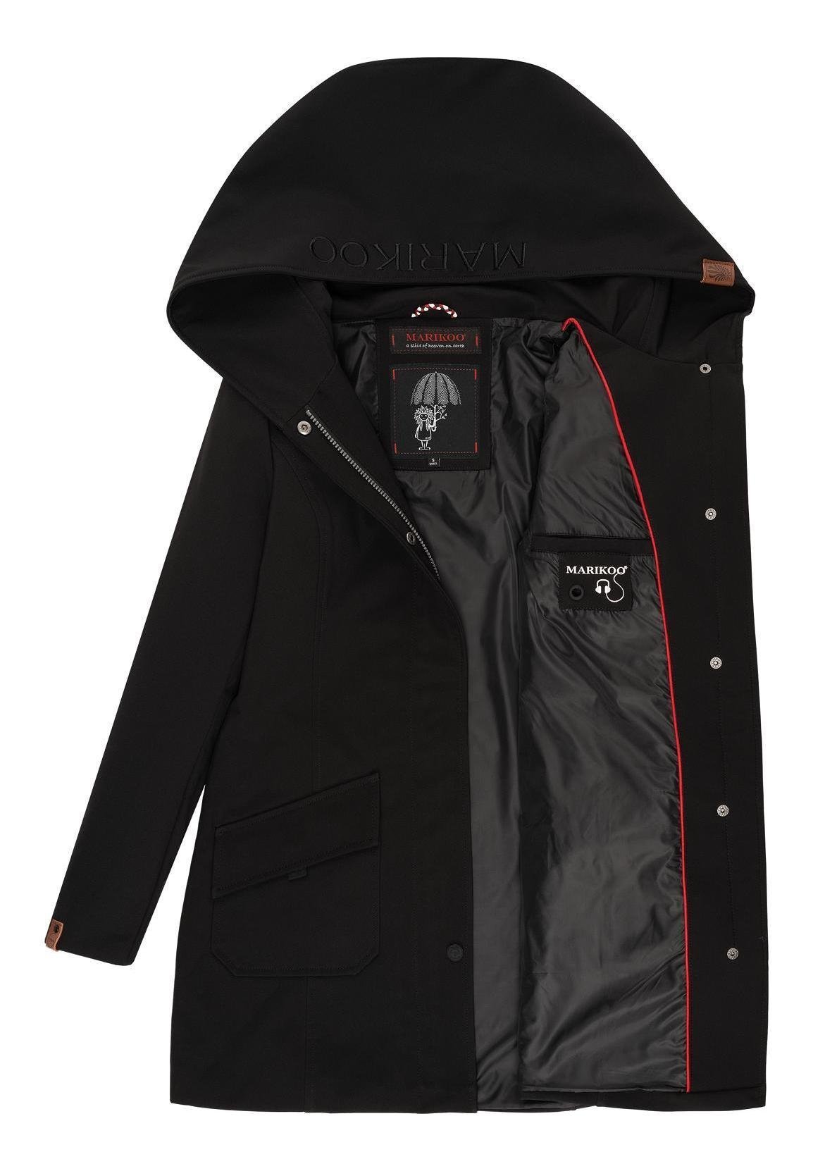 Marikoo MAYLEEN - Veste imperméable - noire