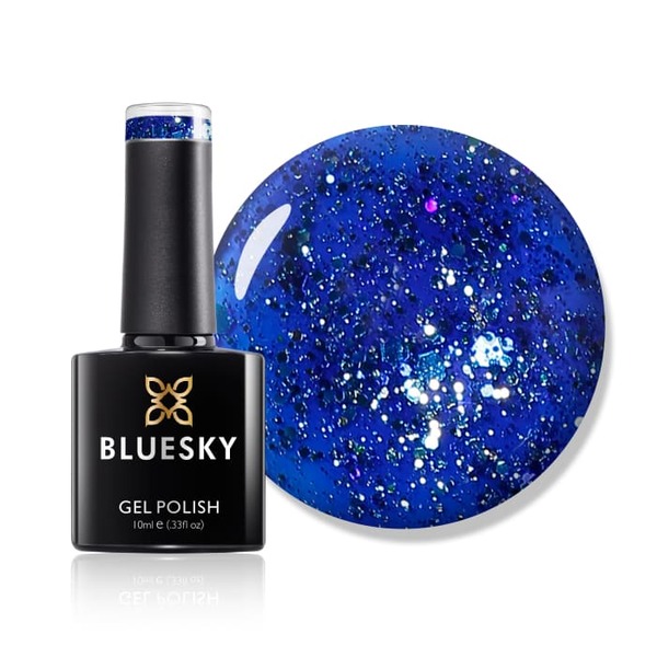 Gelový lak Bluesky - tmavě královská modrá