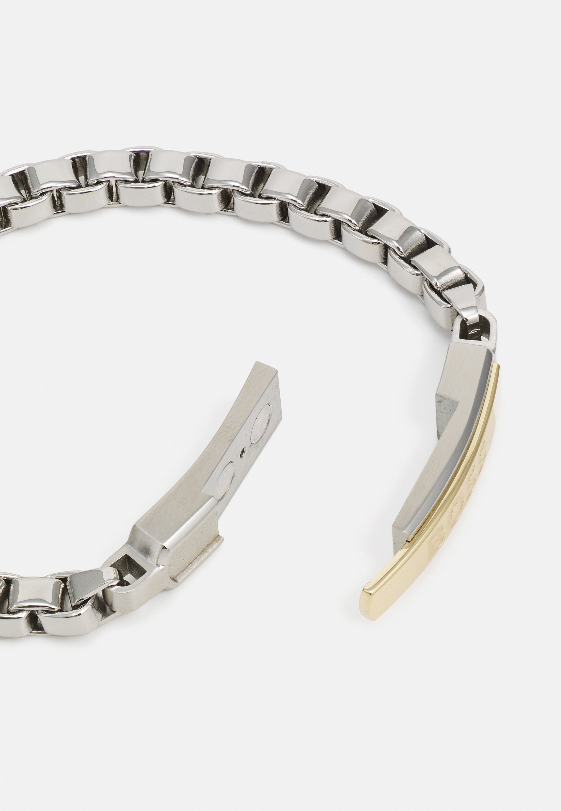 BOSS DEVON - Armband - zilverkleurig/goudkleurig