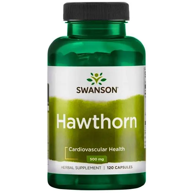Swanson Hawthorn Ekstrakt z głogu 250 mg Kapsułki