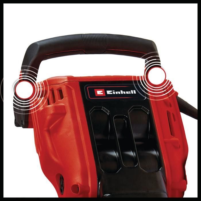 Einhell Professional Demolition Hammer TP-DH 50 (1700 W, impact rate: 1900 bpm, 50 J) Supplied in a case with chisel and punch