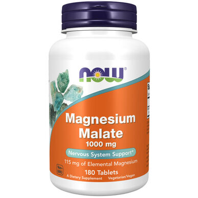 Now Supplement Hermosto Magnesiummalaatti 180 tablettia 180 tablettia