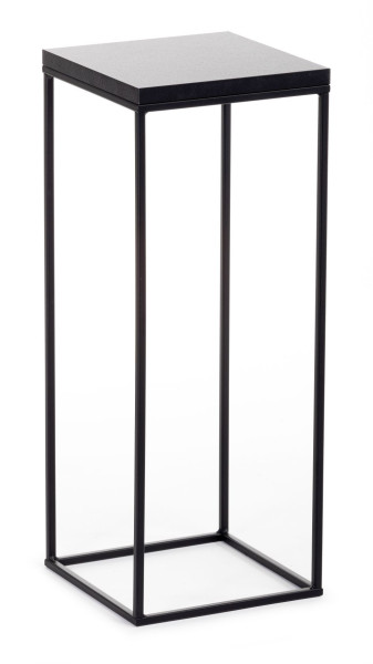 Kwietnik stojący 60 cm BasicLoft czarny