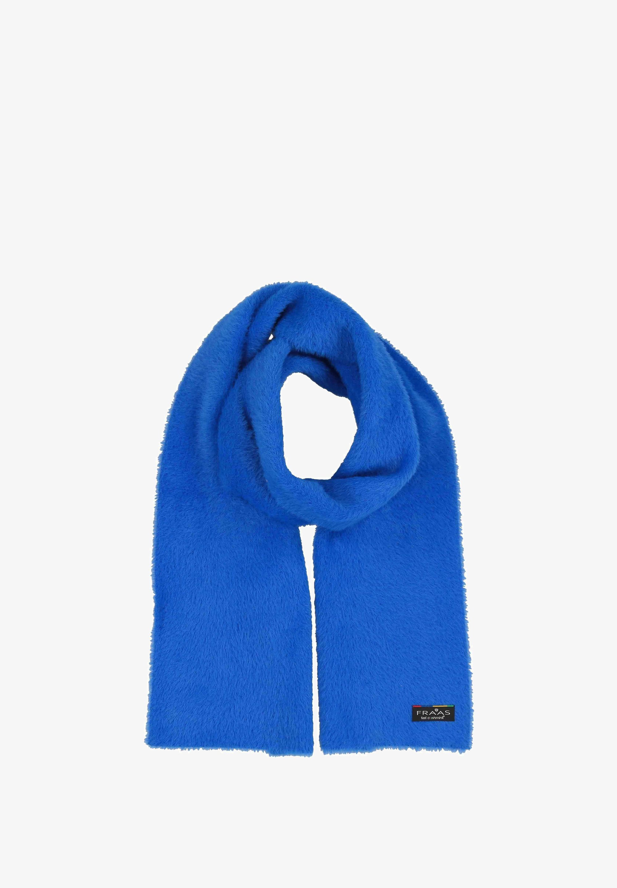 FRAAS SCHMALER KUSCHELIGER STRICKSCHAL - Écharpe - cyber blue