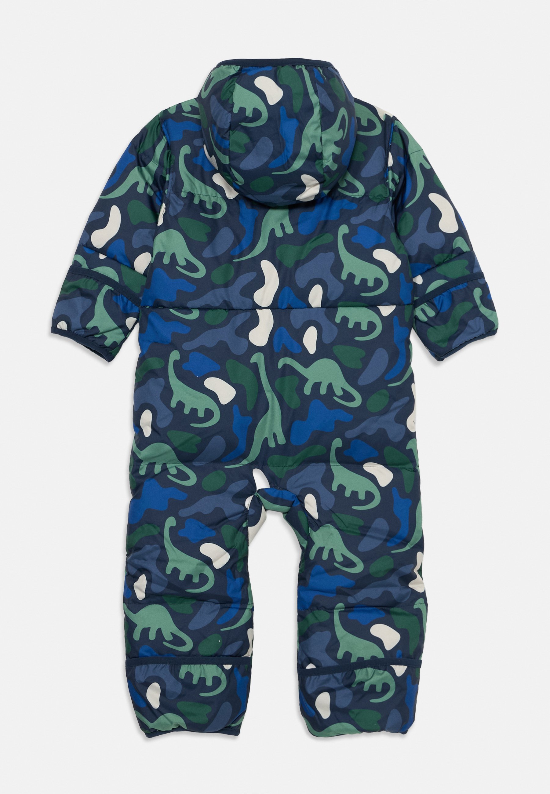 Combinaison de neige Columbia SNUGGLY BUNNY BUNTING - Bleu marine universitaire/forêt pluviale