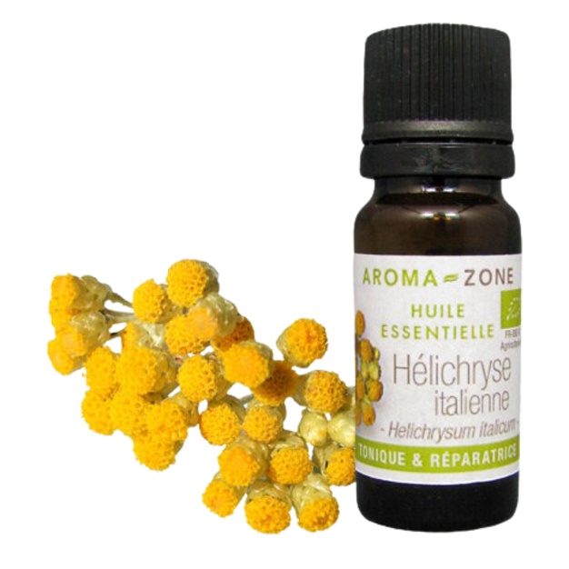 Biologische Italiaanse etherische olie van Helichrysum (Immortelle) uit Corsica, 5 ml