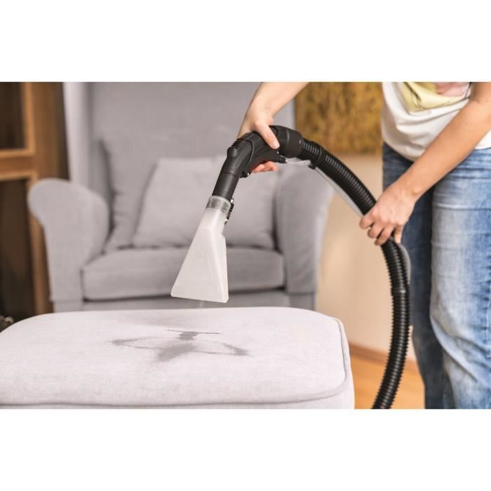 Scheppach SprayVac20 Wet & Dry Vacuum Cleaner - 1600W - Stainless Steel Tank - Grey - 5 in 1