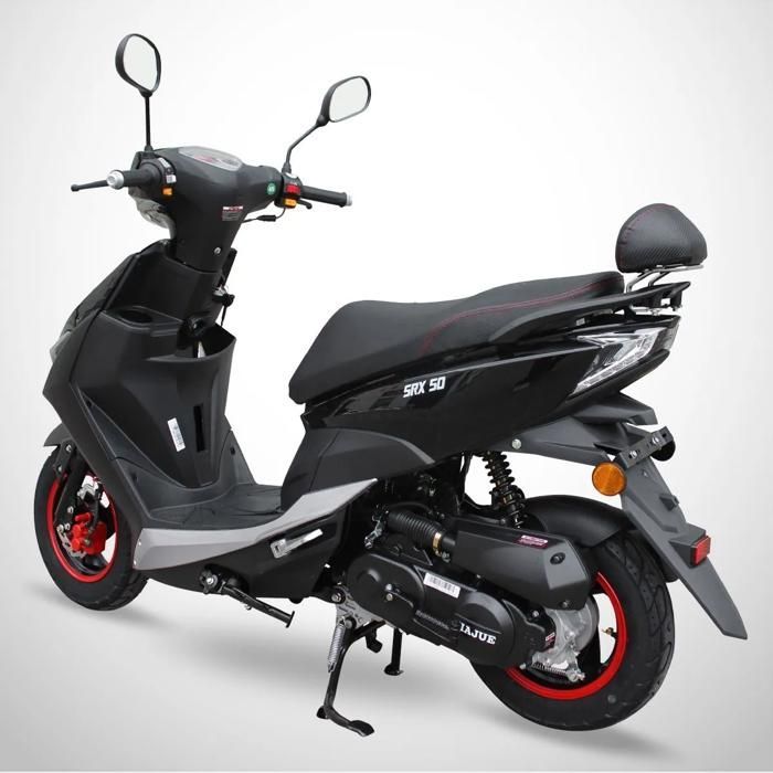Scooter SRX 50 JIAJUE de 50 cc y 4 tiempos / Negro y gris