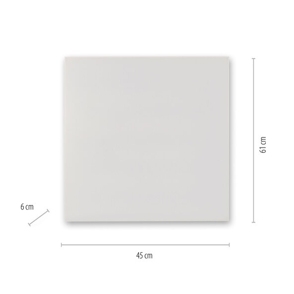 Φωτιστικό οροφής LED Yukon, 24 W, 2.750 lm, 45 x 45 cm