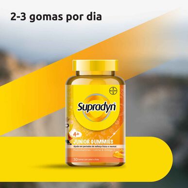 Supradyn Supradyn Junior -karkit 30 karkkia 30 karkkia