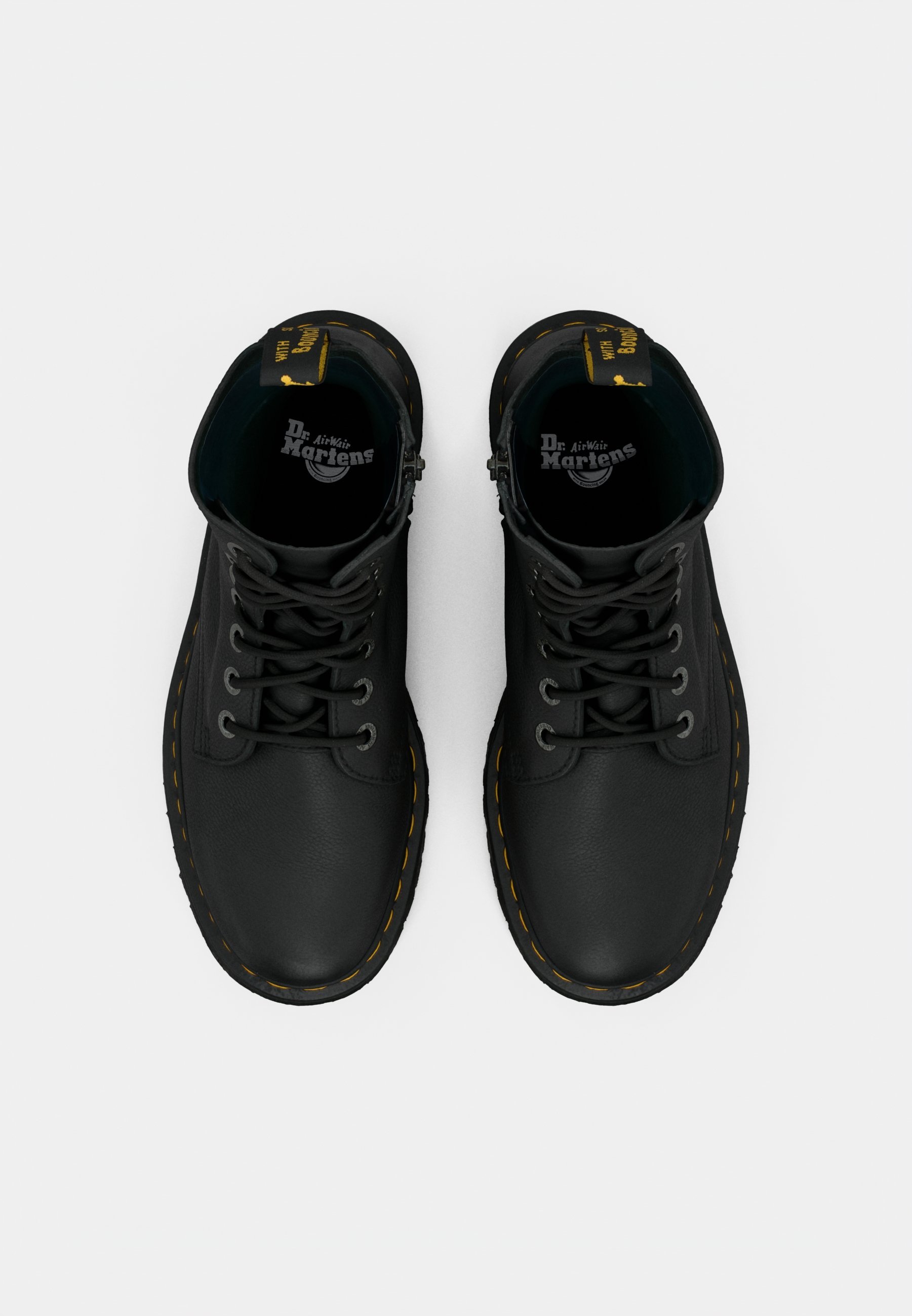 Dr. Martens JADON III UNISEX - Enkellaarzen met plateauzool - black pisa