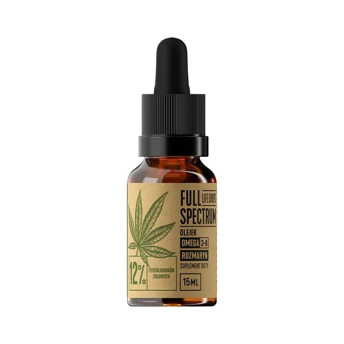 Full Spectrum Olejek Konopny CBD + CBDa 12% 15 ml