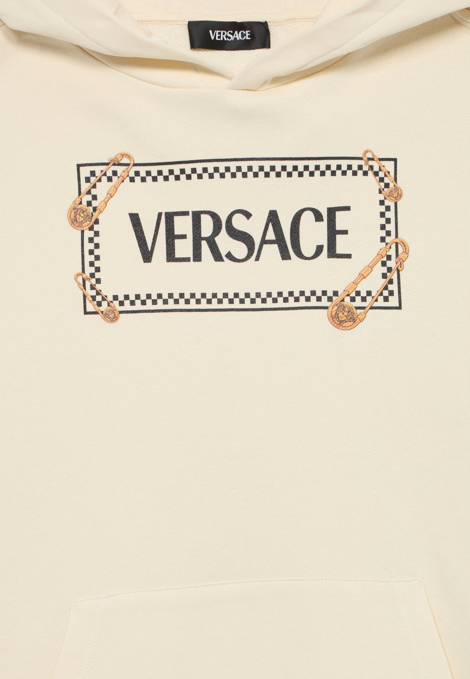 Versace VINTAGE LOGO PINNED KIDS PRINT UNISEX - Dressipluus - elevandiluu/must/kuldne