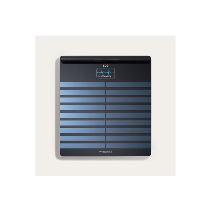 Withings Connected Scale – Körperscan – Schwarz – 180 kg – Gewichtsmessung und erweiterte Gesundheitsfunktionen