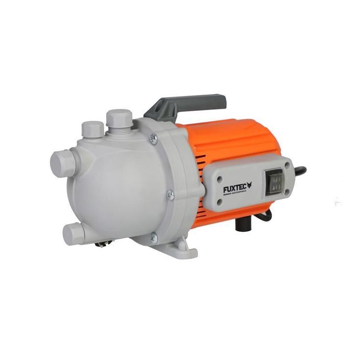 Bomba de agua eléctrica FUXTEC FX-GP1600 - 600 W, caudal 3100 L/h, para superficie, riego o bombeo.