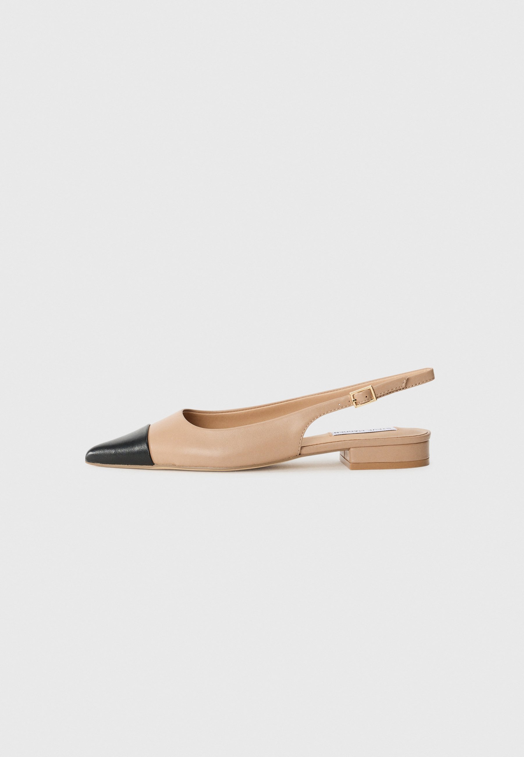 Steve Madden ROWYN - Ballerine con cinturino posteriore - rosa cipria/nero