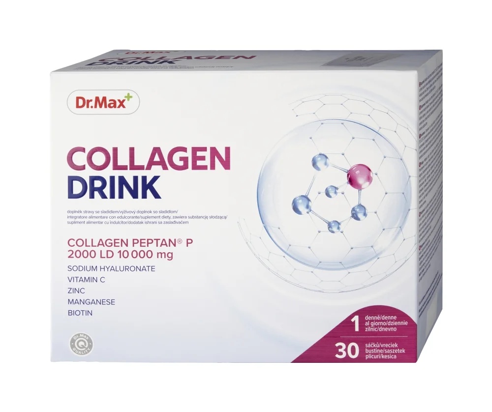 DR. MAX Dr.Max Collagen Drink 30 Beutel Nahrungsergänzungsmittel mit Kollagen